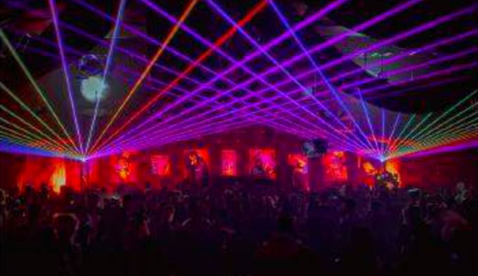 Concert laser show