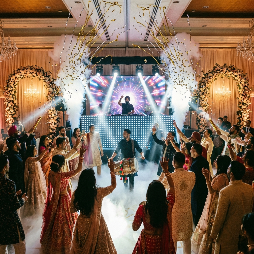 High Energy Indian Wedding Dance Floor in Austin Texas